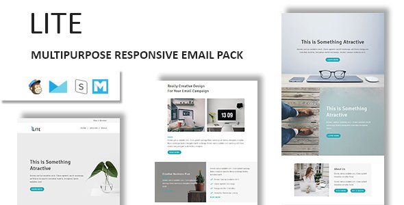 Lite - Email Template Multipurpose Responsive with Stampready Builder Access - Email Templates Marketing TFx Jae Blaze