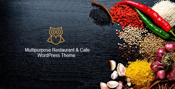 OWL - Multipurpose Restaurant & Cafe WordPress Theme - Restaurants & Cafes Entertainment TFx Milford Aram