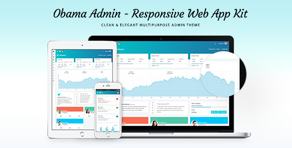 Obama -  Responsive Admin Dashboard Template - Admin Templates Site Templates TFx Lucius Sebastian