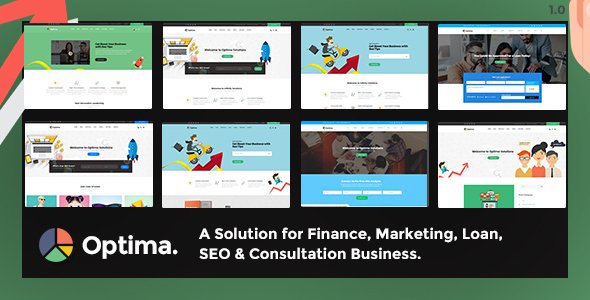 Optima - Multiple Solutions For Business WordPress Theme - Business Corporate TFx Errol Jude
