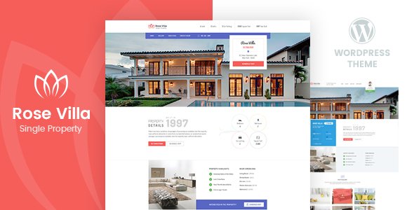 Rose Villa - Single Property WordPress Theme - Real Estate WordPress TFx Khajag Tyron