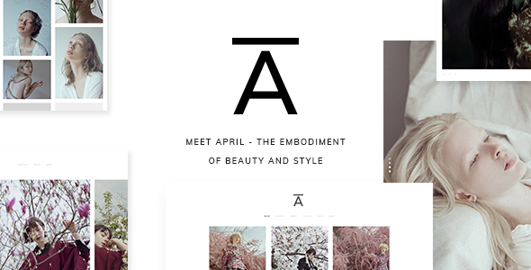 April - A Sophisticated Photography Theme - Photography Creative TFx Steph Kade