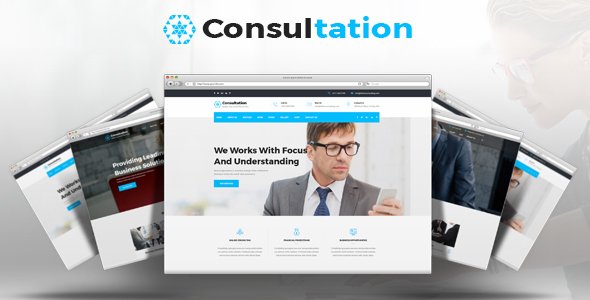 Consultation - Business Consulting and Professional Services HTML Template - Business Corporate TFx Dwayne Aden
