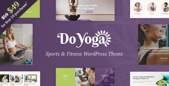 Do Yoga - Fitness Studio & Yoga Club WordPress Theme - Health & Beauty Retail TFx Kawacatoose Jamey