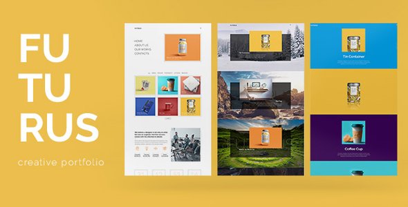 Futurus - Creative Portfolio WordPress Theme - Portfolio Creative TFx Denis Julian
