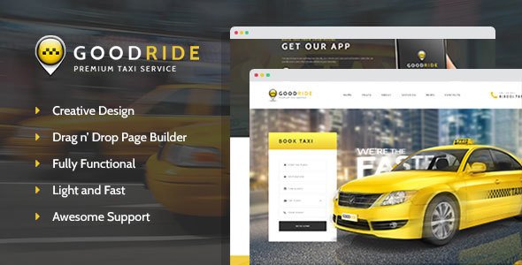 Good Ride - Taxi Company, Taxi Firm, Taxi Service WordPress Theme - Miscellaneous WordPress TFx Will Cleveland