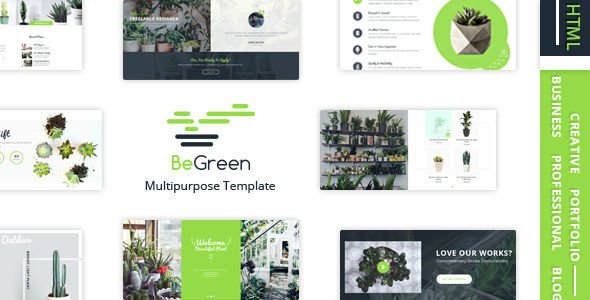 Greentec | Multi-Purpose HTML Template - Site Templates  TFx Thom Wayne