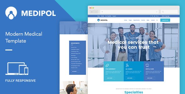 Medipol | Medical HTML Template - Health & Beauty Retail TFx Baxter Winthrop
