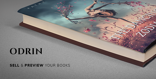 Odrin - Book Selling WordPress Theme for Writers and Authors - Corporate WordPress TFx Carlton Taro