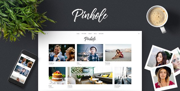 Pinhole - WordPress Gallery Theme for Photographers - Photography Creative TFx Ozzy Kenny