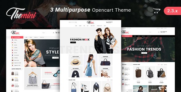 Themini - Multipurpose Responsive Fashion Opencart Theme - Fashion OpenCart TFx Dixon Mason