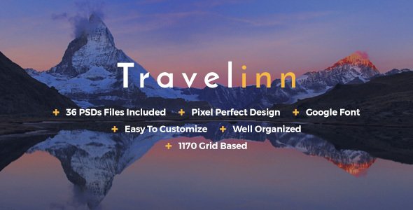 Travelinn Travel & Tour PSD Template - Travel Retail TFx Garrett Scot