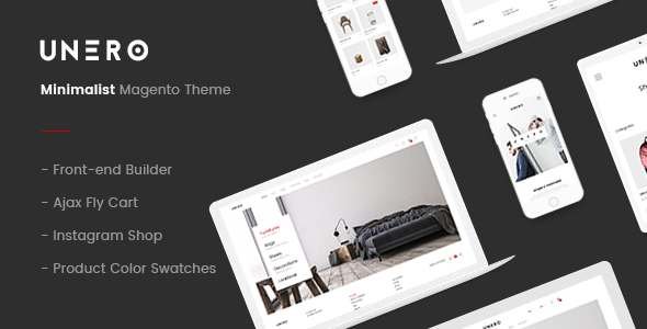 Unero – Minimalist Magento 2 Theme - Magento eCommerce TFx Deon Erle