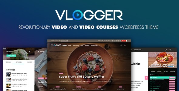 Vlogger: Professional Video & Tutorials WordPress Theme - News / Editorial Blog / Magazine TFx Tracey Kennith