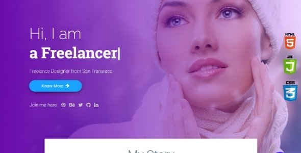 Zealous - Personal Portfolio Template - Portfolio Creative TFx Blythe Denny