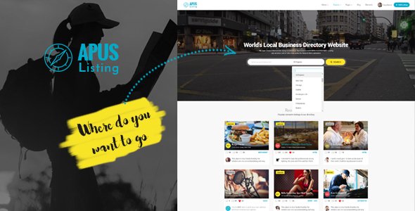 Apuslisting - Directory & Listing WordPress Theme - Directory & Listings Corporate TFx Wilfred Seth