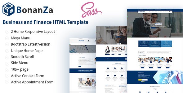 BonaZa - Business and Finance HTML Template
           TFx Baldwin Alvin