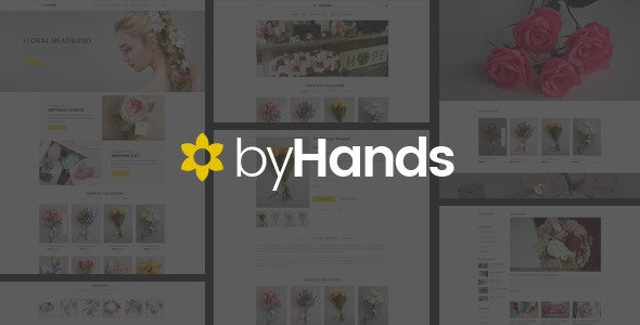 ByHands - Flower Store WooCommerce Theme - WooCommerce eCommerce TFx Tex Rowley
