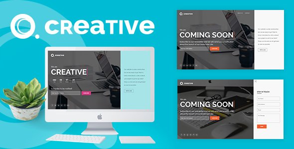 Creative Coming Soon Template - Under Construction Specialty Pages TFx Shaw Hoyt