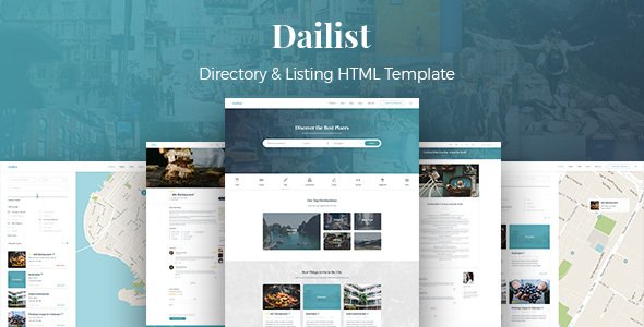 Dailist - Directory & Listing HTML Template
           TFx Kevin Dayton