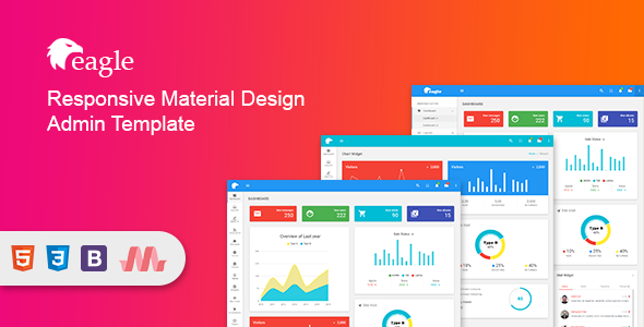 Eagle - Material Design Admin Template
           TFx Dion Wyatt