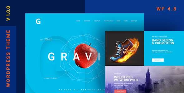 Gravitify | Multipurpose Business WordPress Theme
           TFx Dwayne Uhah