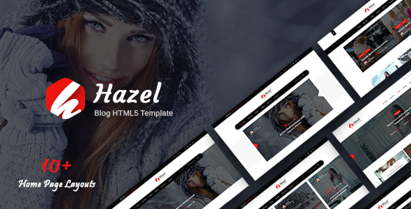Hazel - Personal Blog HTML Template - Personal Site Templates TFx Drogo Piers