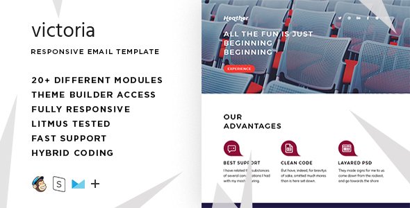 Heather – Responsive Email + StampReady Builder
           TFx Eugene Ozzy