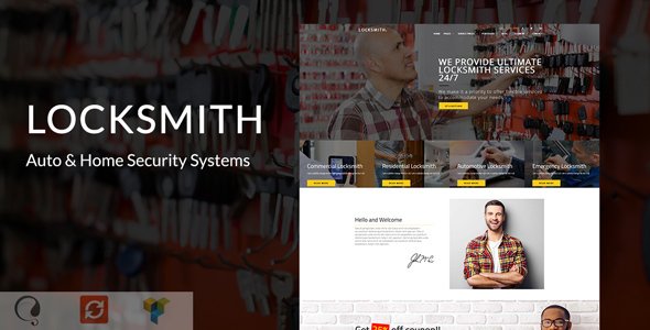 Locksmith - Auto & Home Security Systems - Business Corporate TFx Gevorg Biff