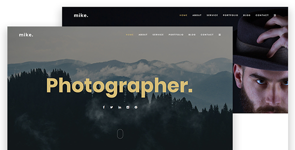 Mike - Creative Portfolio Template
           TFx Dixon Sage