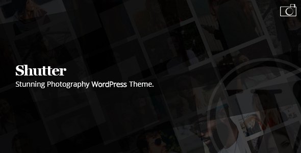 Shutter - WordPress Theme For Photographers - Photography Creative TFx Braith Amos
