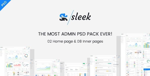 Sleek - Web Application & SASS Admin Panel PSD Template
           TFx Aston Gerard