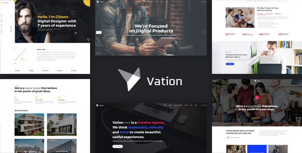 Vation | Responsive Multi-Purpose HTML5 Template
           TFx Cortney Nathaniel