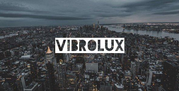 VibroLux - One Page WordPress Theme - WordPress  TFx Fabian Ethelbert