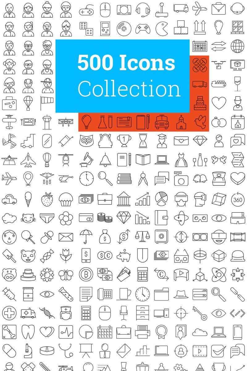 500 Modern Iconset Template TMT Rudolf Sigmund