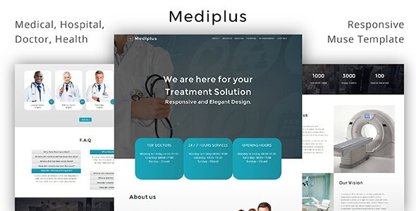 Mediplus _ Medical / Hospital /  Doctor / Health  Muse Template
           TFx Ptolemy Conor