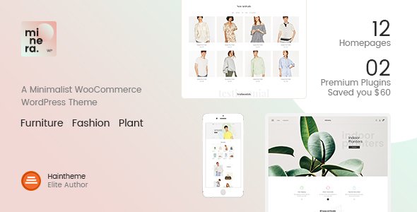 Minera - Minimalist WooCommerce WordPress Theme
           TFx Hideki Hinata