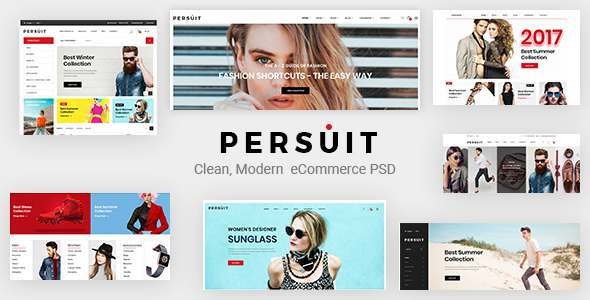 Persuit Multipurpose Ecommerce Template
           TFx Johnnie Raynard