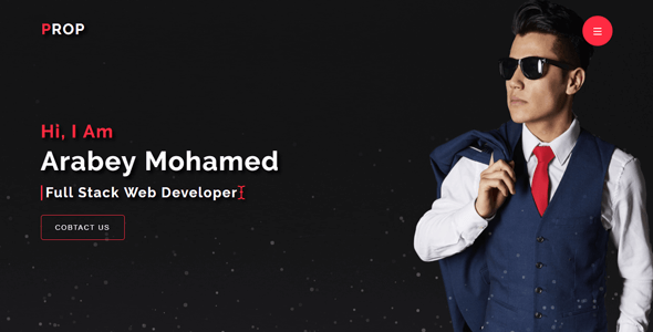 Prop Personal Portfolio HTML Template
           TFx Ingram Francis