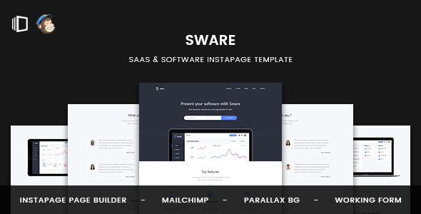 Sware - SaaS & Software Instapage Template
           TFx Adrian Lynwood