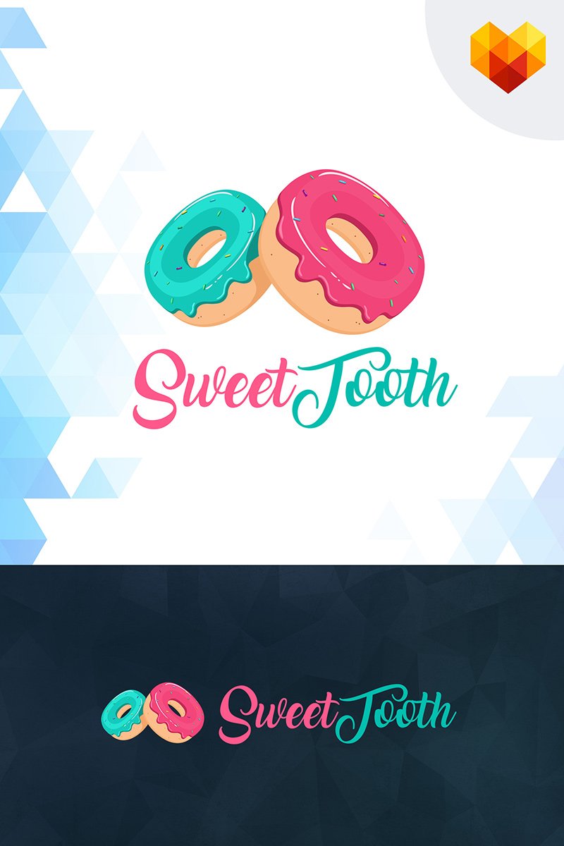 SweetTooth - Yummy Logo Template for Sweet Shops, Candy Stores and Bakeries TMT Truman Stewart