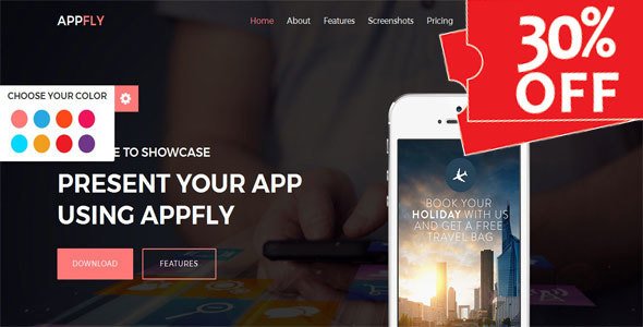 Appfly - Responsive Multipurpose App Landing Template
           TFx Rokuro Reynard