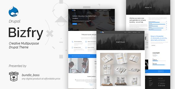 Bizfry - Creative Multipurpose Drupal 8 Theme
           TFx Cecil Benjy