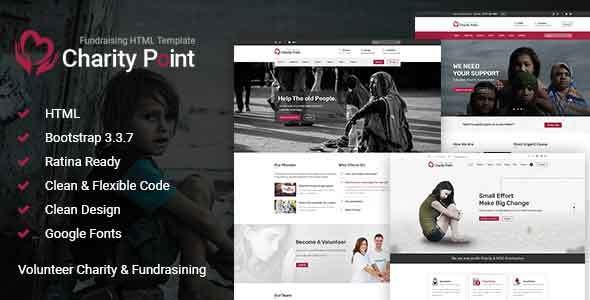 Charity Point - Charity & Fund Raising HTML Template
           TFx Knox Grigor