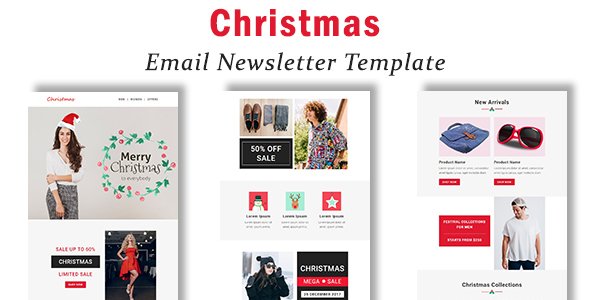 Christmas - Responsive Email Template with Stampready Builder Access
           TFx Ernest Daren