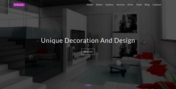 Dibala-Interior and Architecture HTML5 Template
           TFx Garrett Noble
