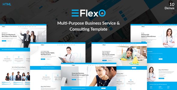 FlexO - Multi-Purpose Business Service & Consulting Template
           TFx Xavior Fredric