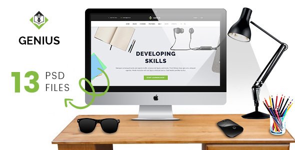 Genius - Education PSD Template
           TFx Cuthbert Lennard