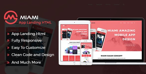 MAYA - Responsive App Landing Page
           TFx Rain Preston