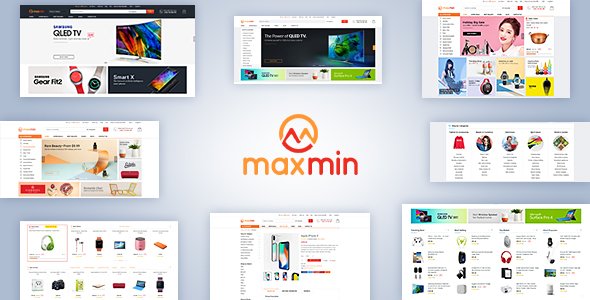 Maxmin - Supermarket eCommerce PSD Template
           TFx Ron Kichiro